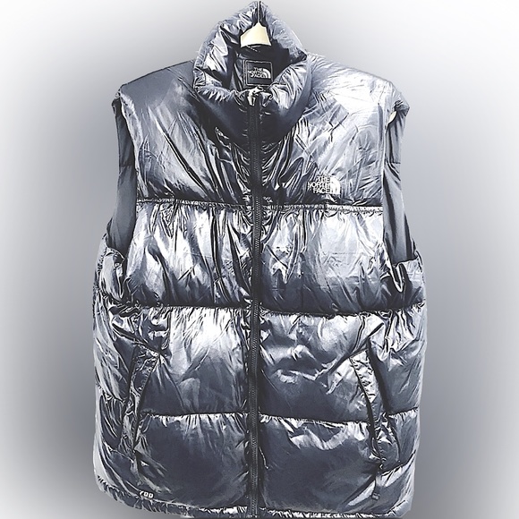 The North Face | BLACK SHINE VEST | PUFFER VEST | NORTH FACE 700 SERIES - Picture 3 of 5